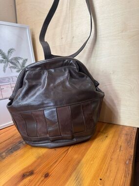André cellini vintage Brown Leather made in italy